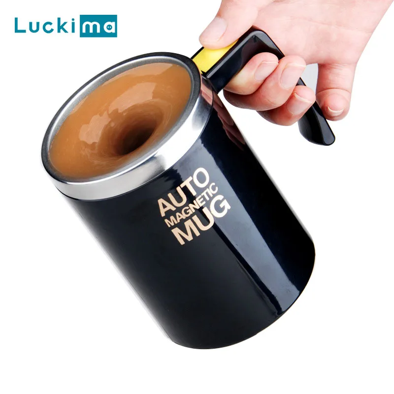 Automatic Self Stirring Magnetic Mug Creative Stainless Steel Coffee Milk Mixing  Cup Blender Lazy Smart Mixer Thermal Cup - AliExpress