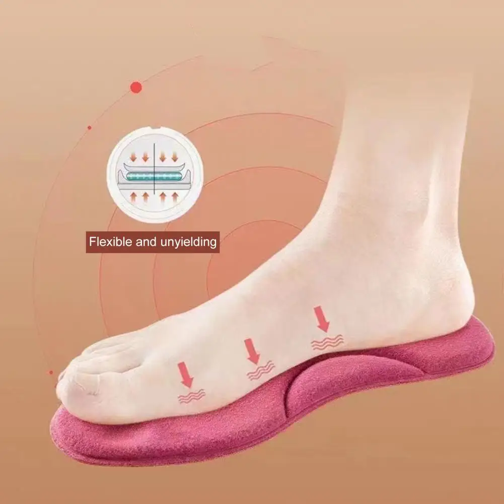 Thermal Insoles Reusable Cotton Shock-absorbing Winter Warm Self-Heated Insoles shoe insoles orthopedic insoles heated shoe insoles