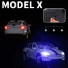 1:20 Tesla Model X Alloy Car Model Diecast Metal Toy Modified Vehicles Car Model Simulation Collection Sound Light Toy Gift 4
