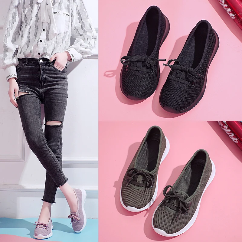 2023New المرأة أحذية الصيف موضة شقة كسول أحذية ريا...