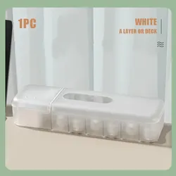 Multi - Compartment Desktop Cable Organizer and Storage Box (White)