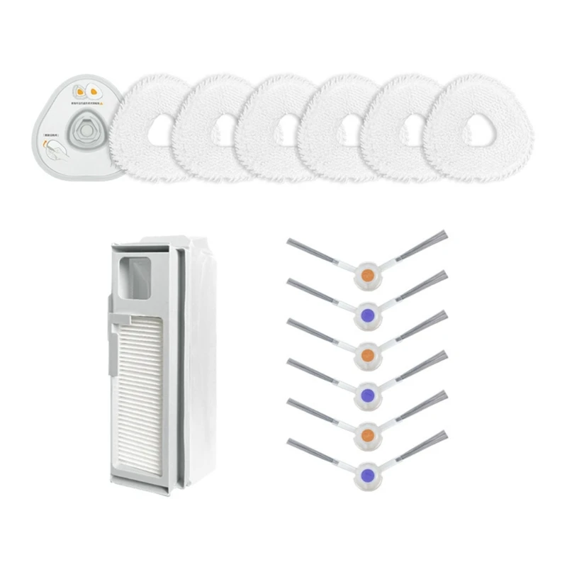 

Sweeping Robot Replacement Parts Filter Mopping Pads Set for Narwal J4/J4 Lite