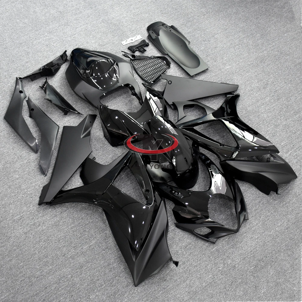 

Полный комплект обтекателей для кузова мотоцикла GSXR1000 K7 2007-2008 Инжекционный обтекатель полностью глянцевый матовый черный