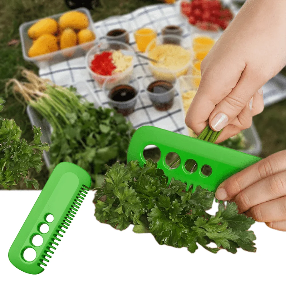 Handle Peeling Comb Peeler Fruit and Vegetable Slicer Vegetable Leaf Stripper