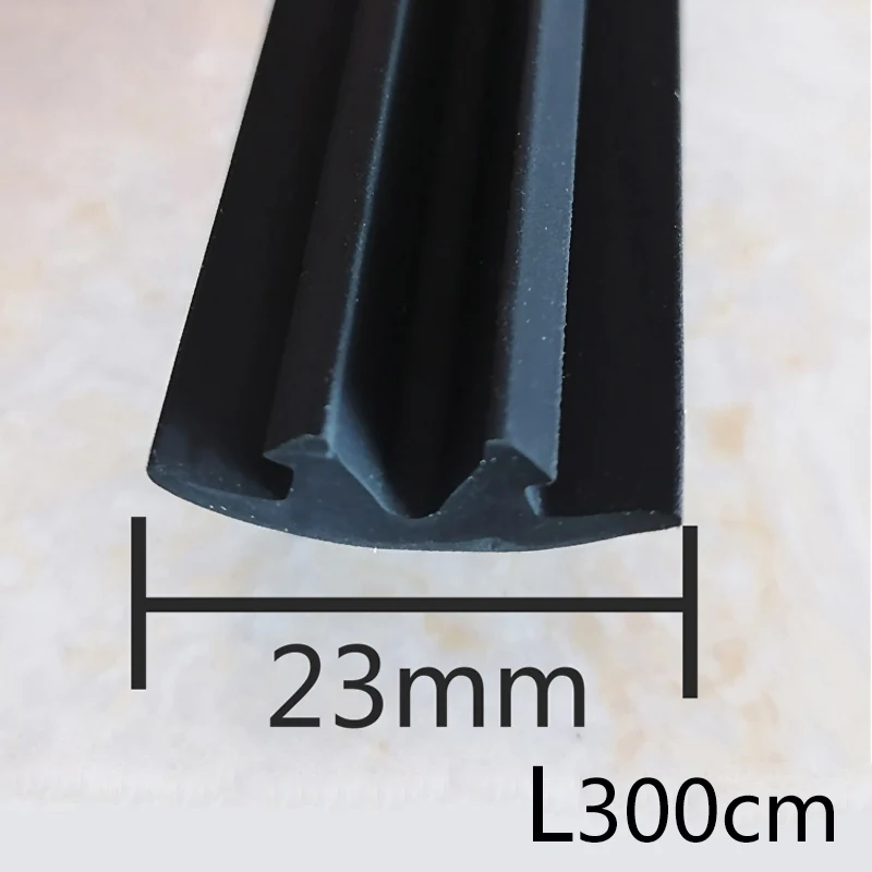 Universal Car Roof Rack Crossbar Sealing Rubber Strip Reduce Wind Resistance And Noise Used For Top Rod Of THULE car exterior parts