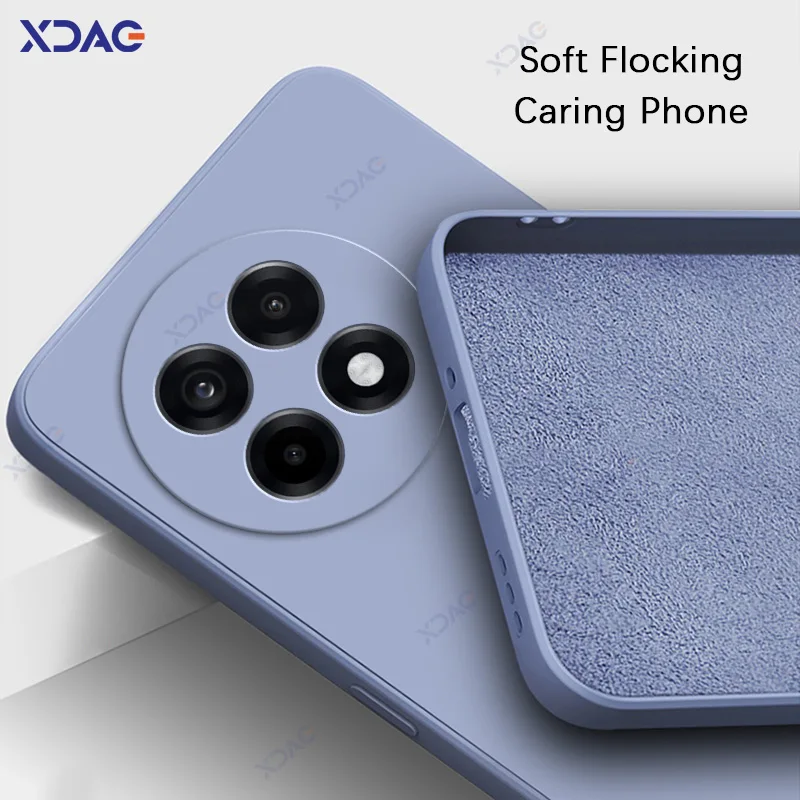 Enhanced Luxury Dual Layer Liquid Silicone Phone Case with 360-Degree Protection