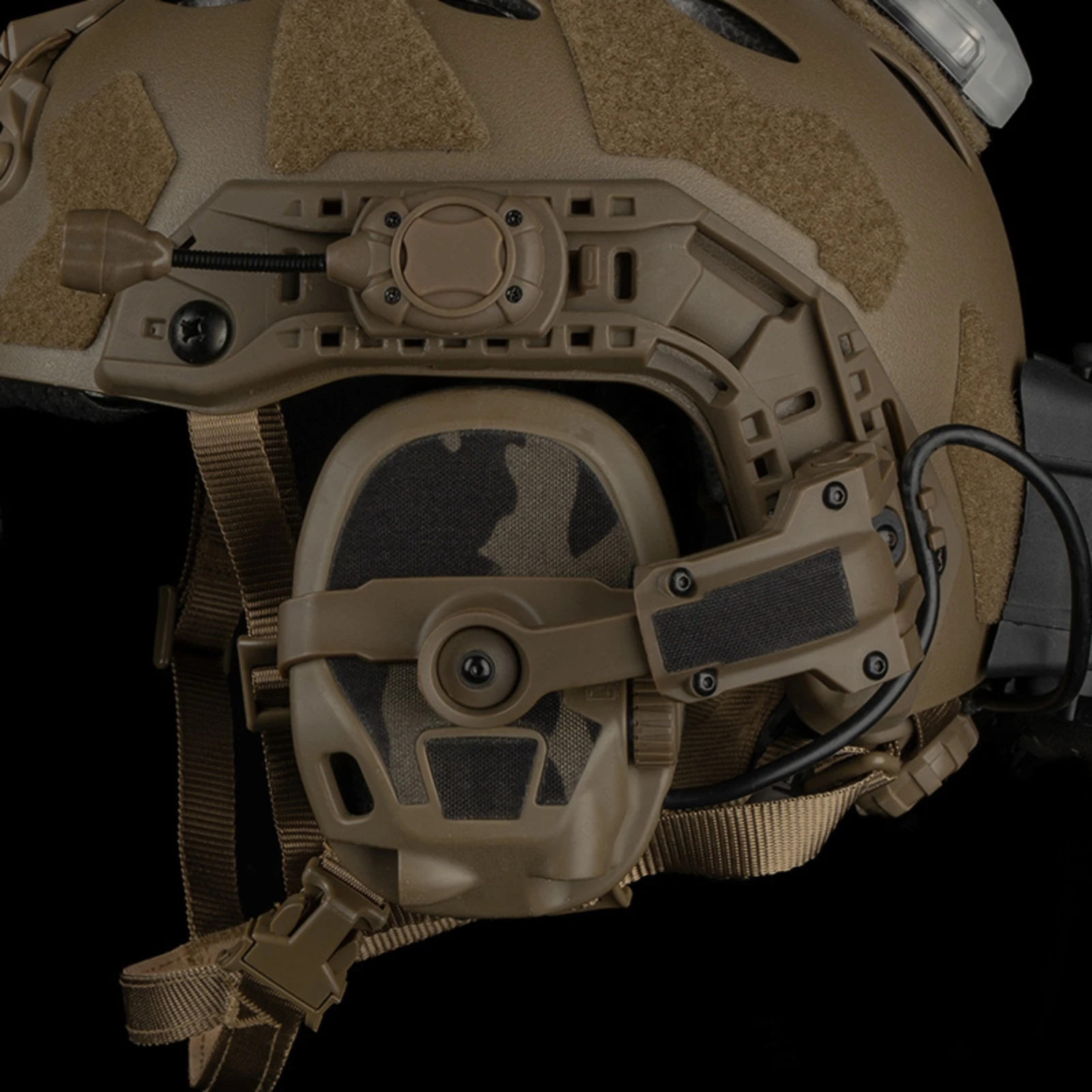 Camo Tactical Headset Sticker - Camouflage Earmuff Protection for Hunting, Shooting, and Airsoft