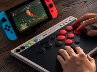 8BitDo Arcade Controller Wired, Wireless Bluetooth, 2.4G, Low-profile Mechanical Switches For Nintendo Switch / Switch 2 Windows - Image 3
