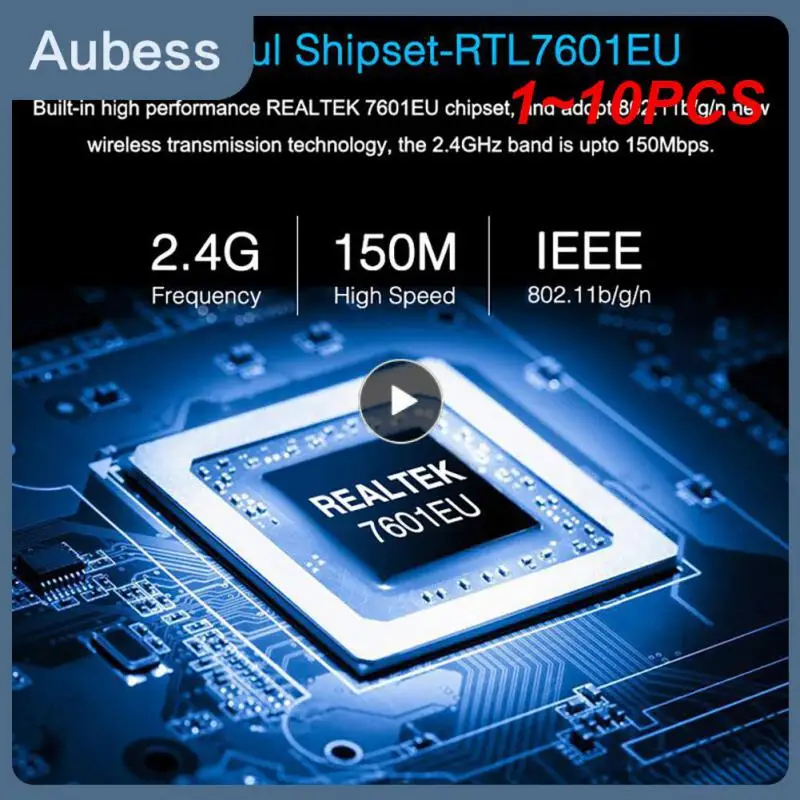 

Wi-Fi адаптер 5 дБ, 150 Мбит/с, USB 7601