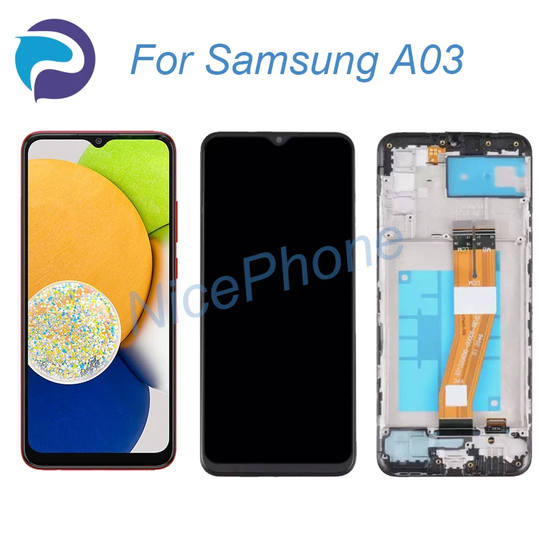 

ЖК-экран для Samsung A03 + сенсорный дигитайзер дисплей 1600*720 SM-A035F/DS/35m/G A03 ЖК-экран дисплей