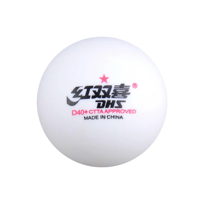 DHS D40+ Table Tennis Ball 10 Balls 1-Star Durable ABS New Materila Training Ping Pong Balls table tennis balls