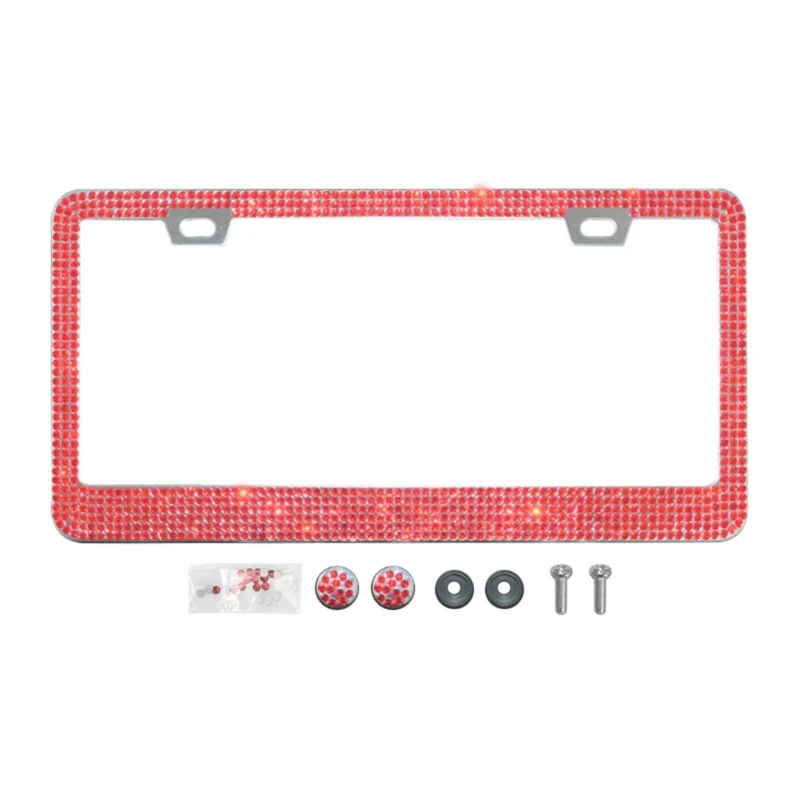 Bling motorcycle license plate frame best sale