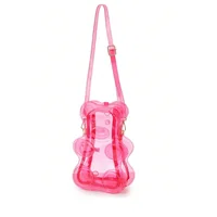 2024 New Latest PVC Backpack Bear Shaped Jelly Purse For Lovely Girls 2