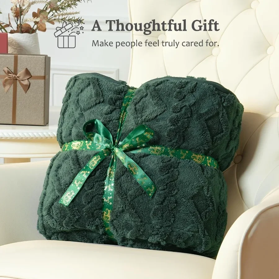 Sherpa Fleece Adult Weighted Blanket Ideal for Sleep and Relaxation 20 lbs DualSided Soft Fuzzy Heavy Blanket Perfect for Couch