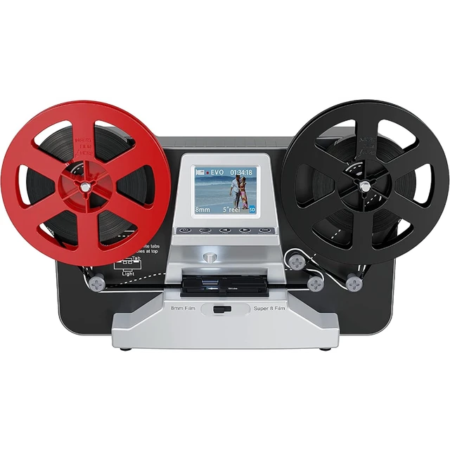 Kedok 8mm and Super 8mm Film digitizer with 2.4 Display, Film Scanner  converts Film Frame by