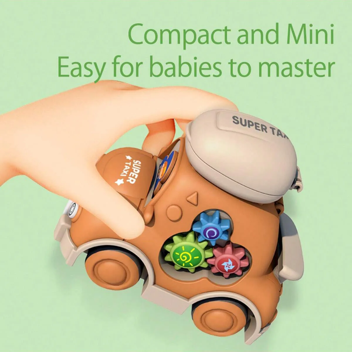 لعبة سيارة التعليم المبكر للأطفال ، معدات السيدان...