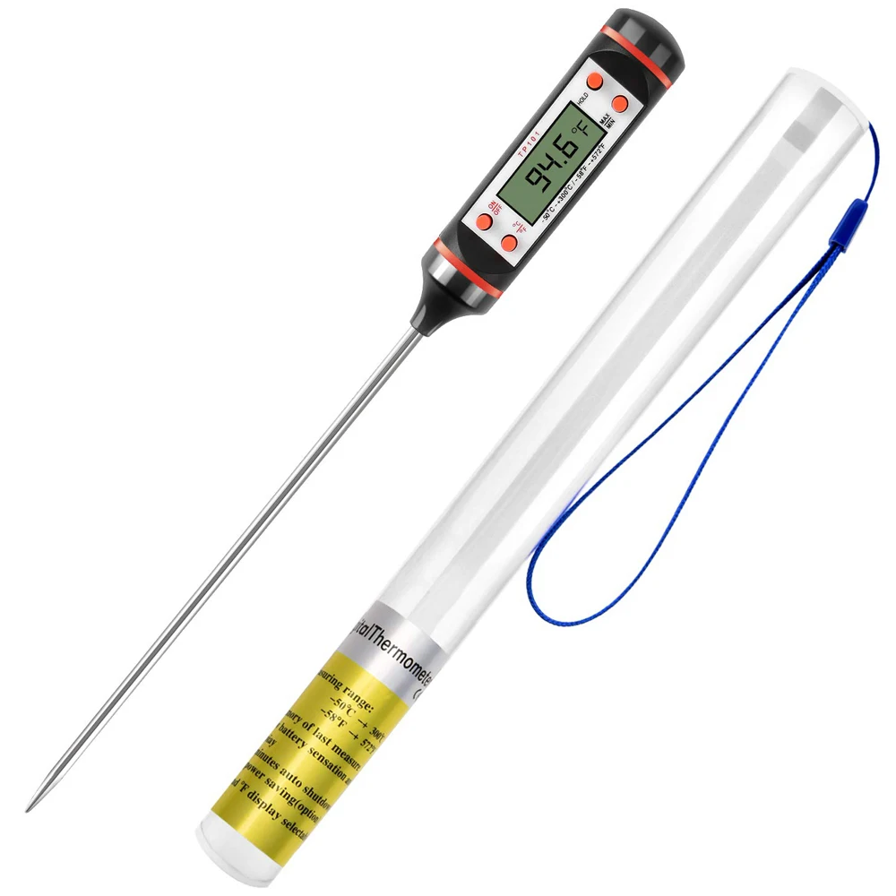 Digital Thermometer TP101 Thermometer Digital Probe Thermometer Kitchen Water Temperature Oil Barbecue Baking Temperature Measurement