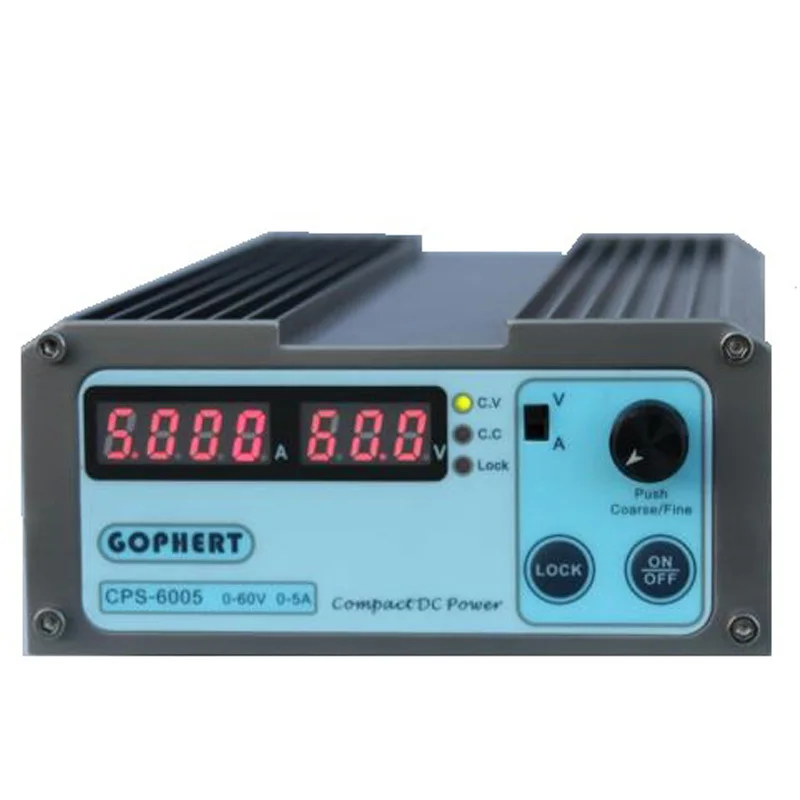 CPS6005 디지털 가변 스위칭 DC 전원 공급 장치, 저전력 60V 5A 110V-220V