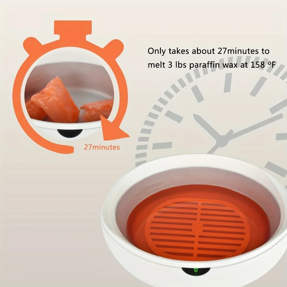 Wax Warmer 2.2L Paraffin Heater Machine for Paraffin Bath Heat Therapy for Face Care Hand Care Beauty Salon Spa wax heater