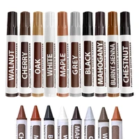 Wooden Furniture Repair Pen Touch Up Markers & Filler Sticks Wood Scratch Restoration Kit Patch Paint Pen Wood Composite Repair 2
