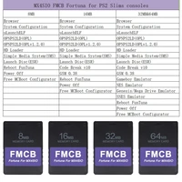Free McBoot  v1.953 v1.966 & Fortuna Card Compatible with PS2 MX4SIO SIO2SD OPL Installed SD Card Adapter for Slim/Fat Console - Image 6