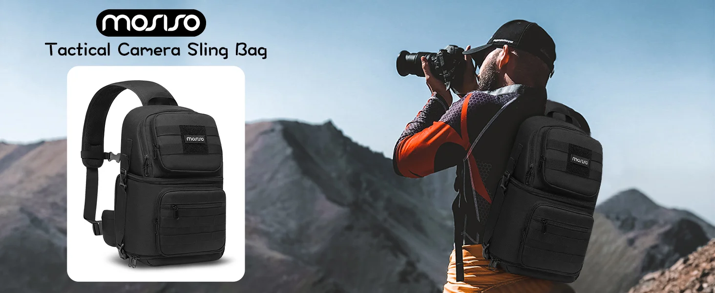 Canon G7x Mark Iii MOSISO Camera Sling Bag, DSLR/SLR/Mirrorless