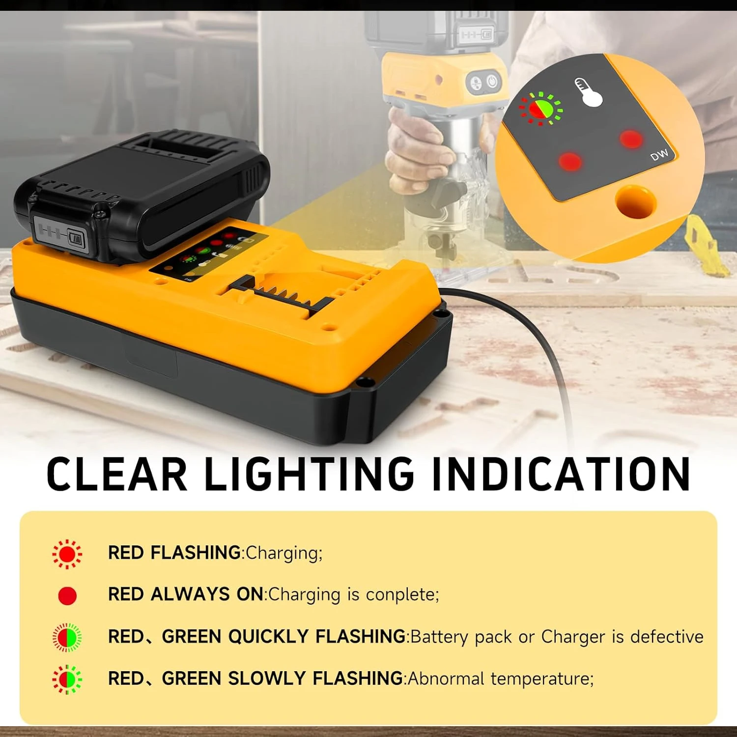 High-Performance 90W Fast Dual Battery Charger for Lithium Batteries - Charger Only