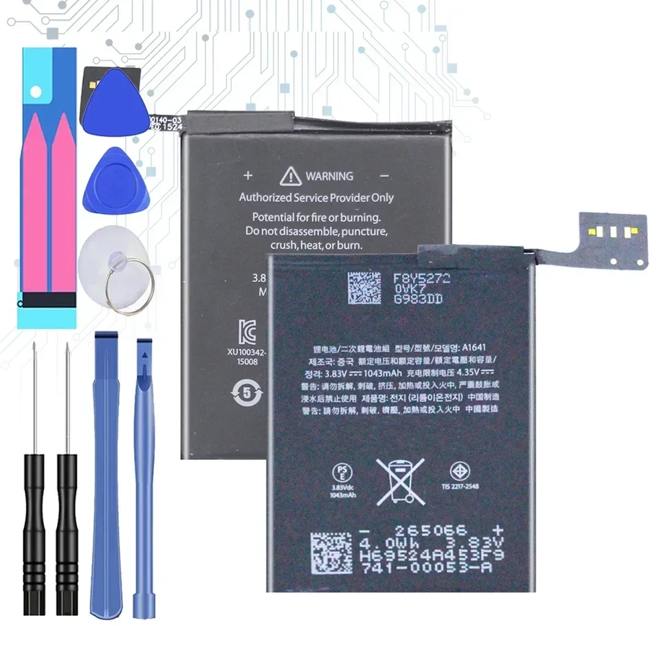 Batteria Per Apple Ipod Touch 6 6A Generazione 6G A1641/Nano 6 6Th 616-0531 8/16 Gb 616-0229/Glassic Gen 5 6 7 Th 80/120/160Gb