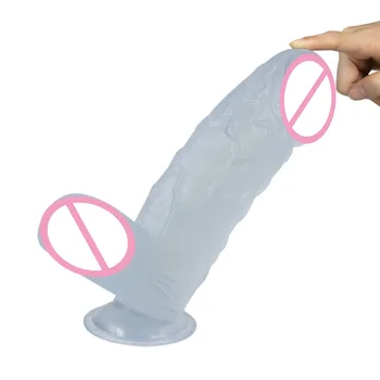 26*7CM Thick Giant Huge Anal Dildo Super Artificial Big Dick Large Realistic Soft Cock Penis Sex Toys for Female Masturbator 2