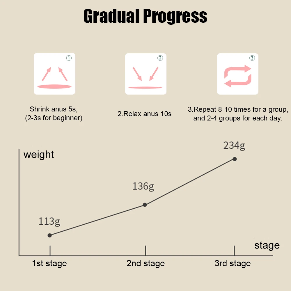 Con gravità sfera in acciaio Butt Plug giocattoli del sesso anale per gli uomini ano dilatatore massaggiatore della prostata donne l stringere medico_voghion.com