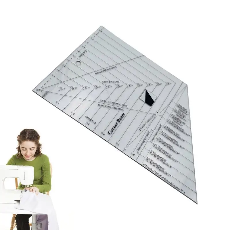 Plantilla De Regla De Patchwork De Costura Acrílica, | Envío Gratis
