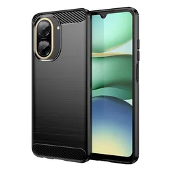 Shockproof Soft Silicone TPU Protective Bumper Case - Durable Cover for Redmi A5 4G Global (Black)