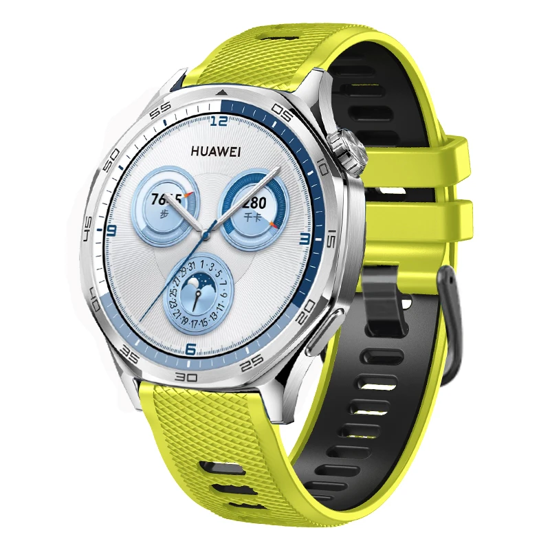 Premium 46mm Silicone Strap - Versatile Wristband Belt