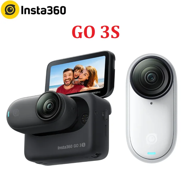 Insta360 GO 3S Mini Action Camera 4K 10m Waterproof  Small Tiny Stabilization Sport Cam Insta 360 GO3 GO 3 For Vlog 1