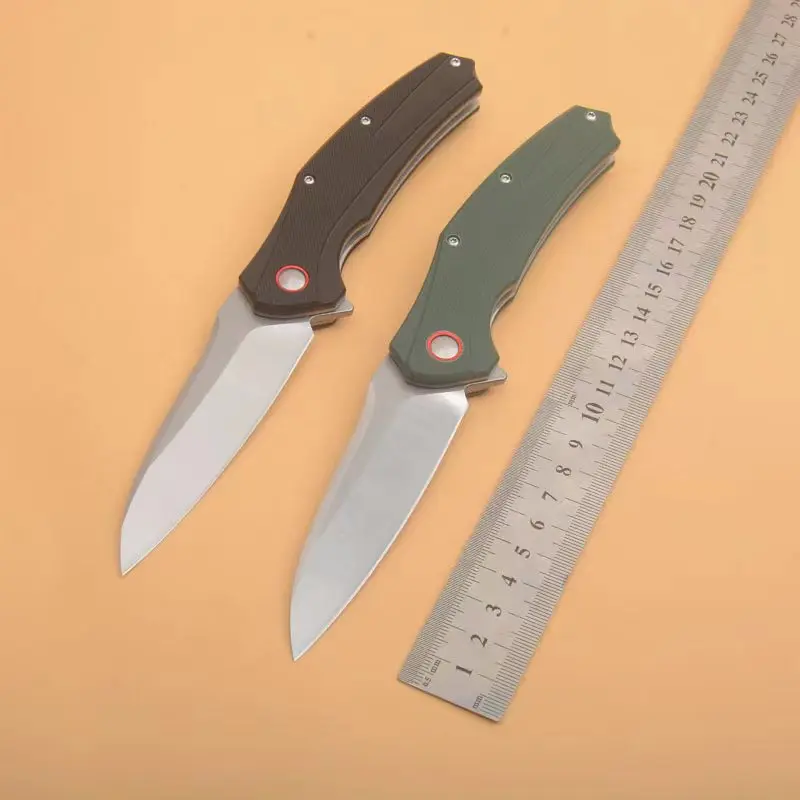

Новинка 079 Складной Карманный Походный охотничий нож 8cr14 лезвие G10 рукоятка тактические ножи для выживания фруктов инструменты для повседневного использования