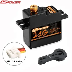 High - Performance Digital Servo with Metal Gears for RC Cars and Robotics (21g JST1.25 w arm)