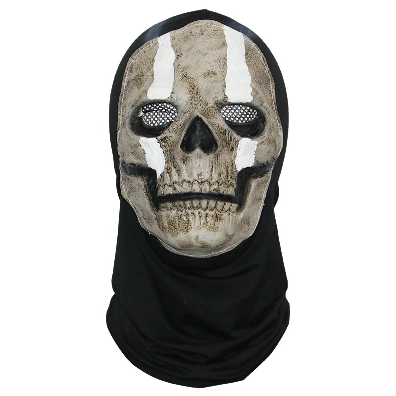 COD:MW2 Ghost Skull Ghost Simon Riley Face War Game Cosplay Mask -  AliExpress