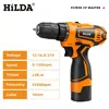HILDA 12V 16.8V 21V Cordless Drill Electric Screwdriver Mini Wireless Power Driver DC Lithium-Ion Battery Power Tools 4