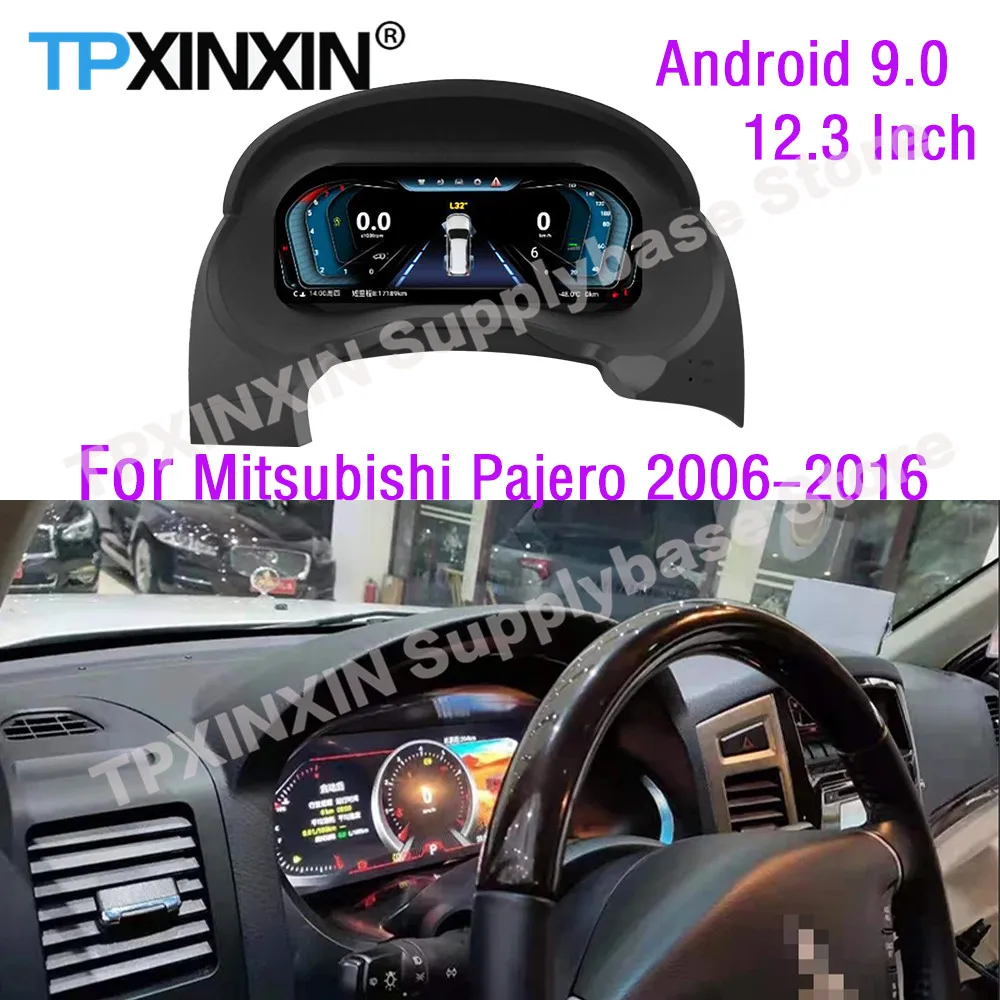 For Mitsubishi Pajero 2006 2007 2008 2009 2010-2016 Android Car Digital ...