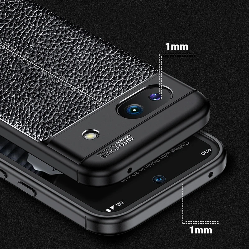 Per Google Pixel 8A Custodia Per Google Pixel 8A 8 Pro Custodia Di Lusso Originale Tpu Antiurto In Pelle Pu Cover Per Telefono In Silicone Pixel 8A