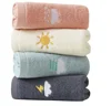 Bathroom Hand Towels Set of 4, Baby Towel Hand Towel Soft Cotton Towel Highly Absorbent Hand Towel 1