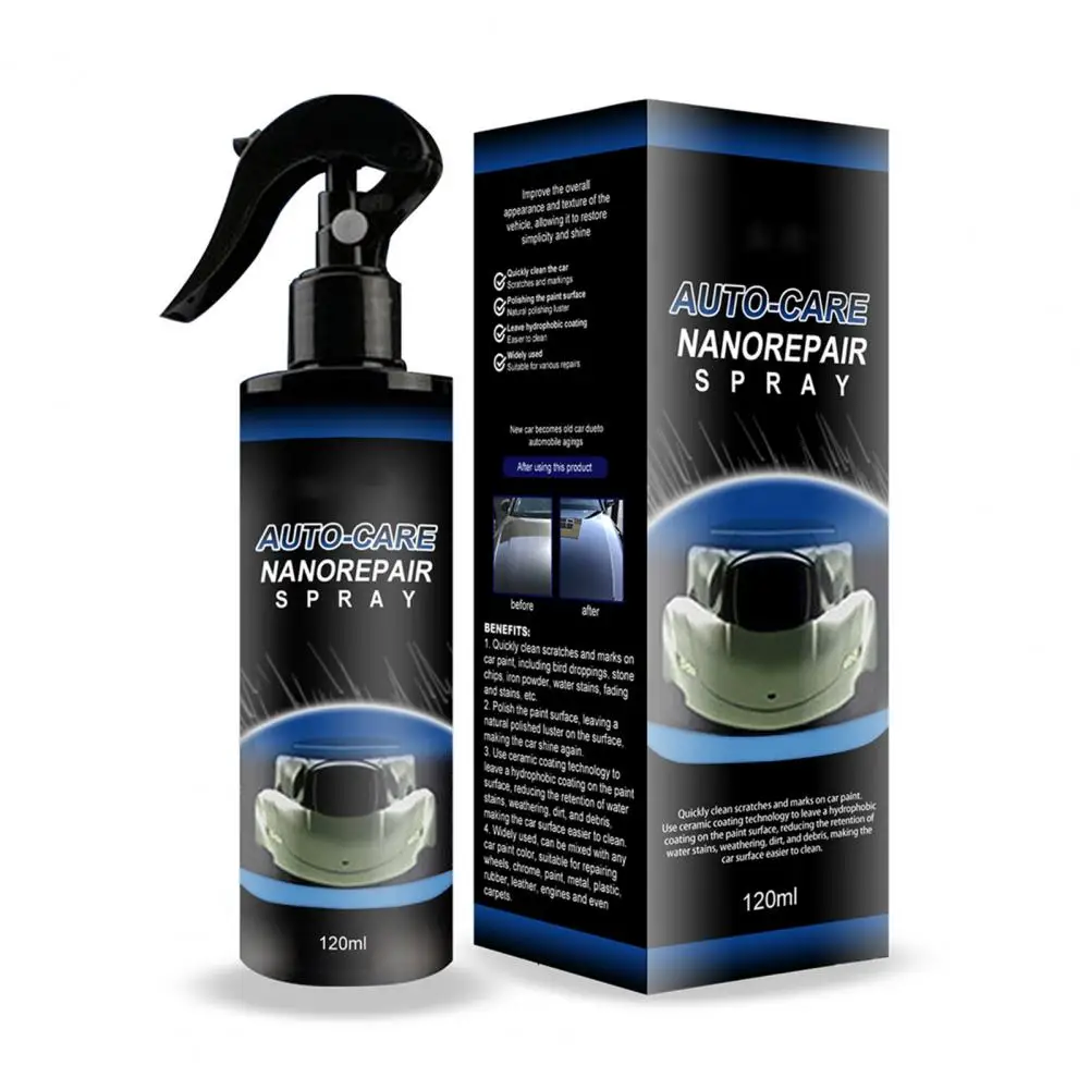 Car Coating Spray Eco friendly Car Scratch Remover Spray for Long lasting Easy Application Automobile Protective