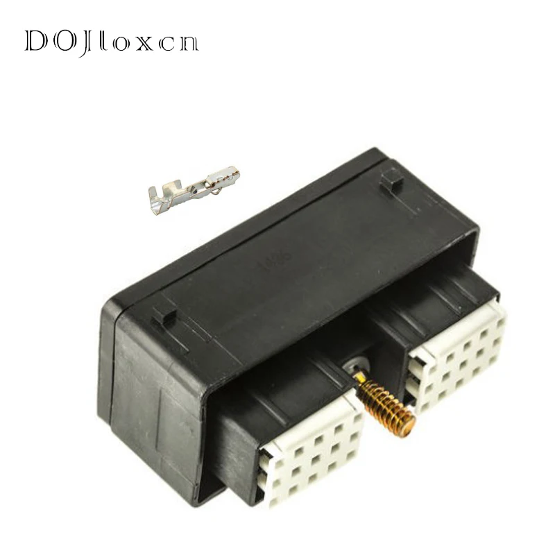 1/5/10 Sets 18 30 Pin Waterproof Wiring Connector Black Female