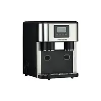 3-in-1 Stainless Steel Countertop Ice Maker Crushes 33lbs/24hrs with Water DispenserEfficiently Produces Bullet-Shaped Ice 1