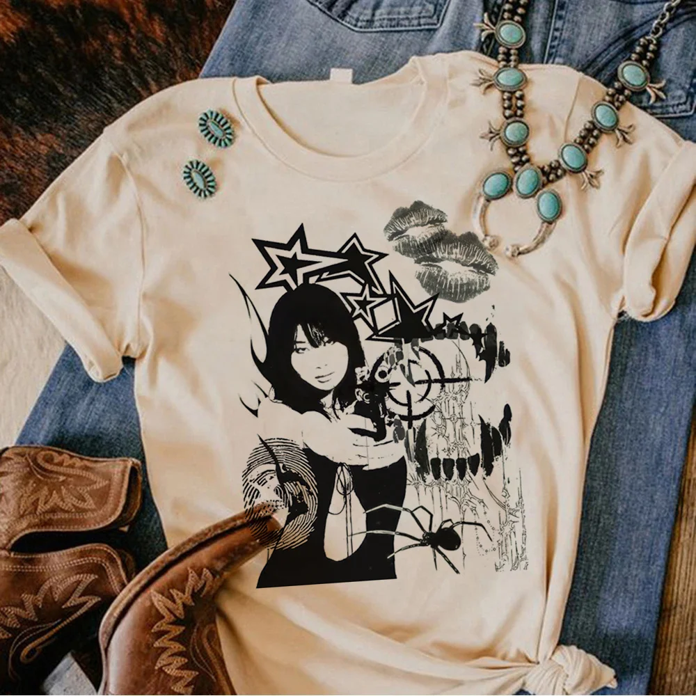 

Y2k Tops Tee women graphic top girl 2000s clothes