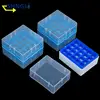 20/25/81/100 Sockets Plastic Test Tube Holder Centrifuge Tube Rack Box With Cover Centrifugal Tube Support Laboratory Supplies 5