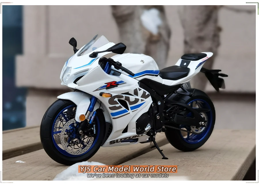 S2e98d393e8334e5e8ed8c710b85c3ccdv 1/12 GSX-R1000 バイク模型 合金製 静的ディスプレイ ギフト