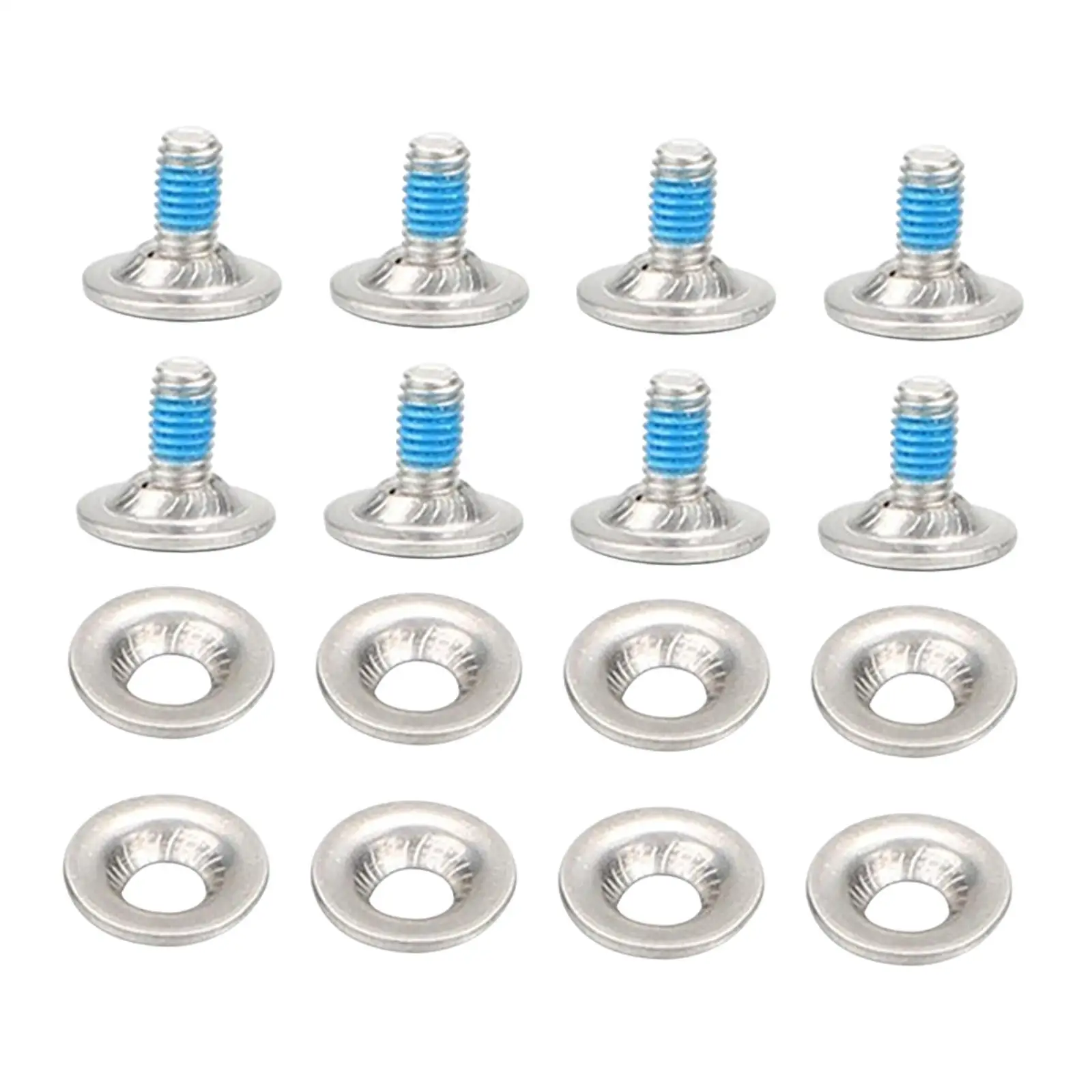 Snowboard Binding Screw Set Stainless Steel Winter Sports Countersunk Head Screw Bolt Fixed Ski Accessories for Snowboard 2