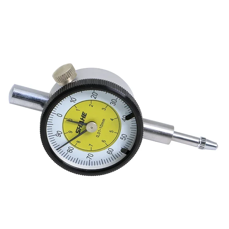 Dial Indicator Gauge Dial Indicator SHAHE MINI 0-10 mm Meter Precise 0.01 mm Resolution Measuring Tool