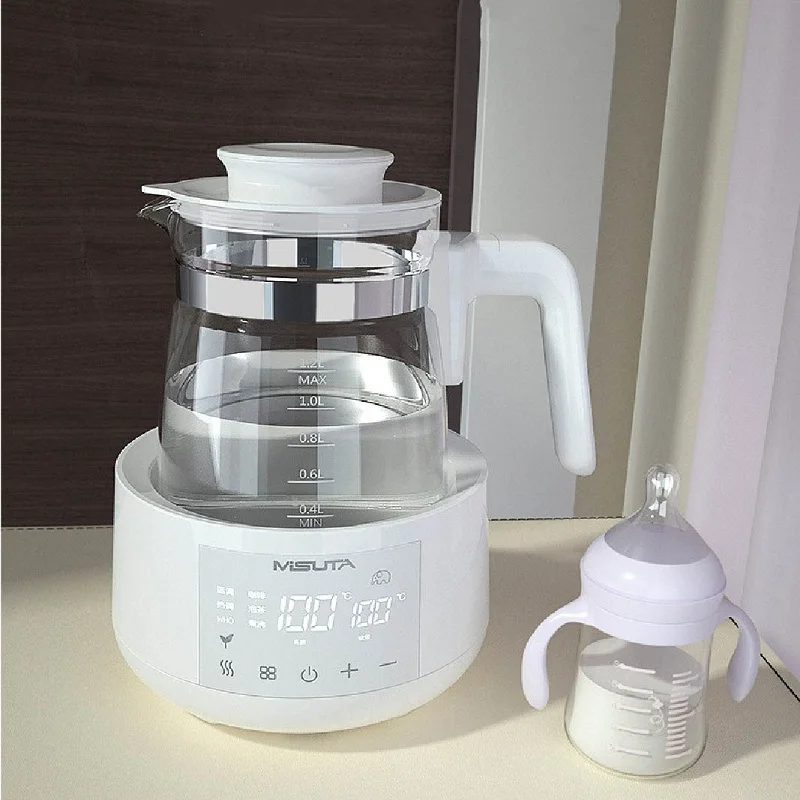 1.2L Smart Infant Thermostatic Milk Regulator Baby Kettle 24h Hot Water Keep Warm Kettle Milk Powder Warmer Multi-function 220V 2